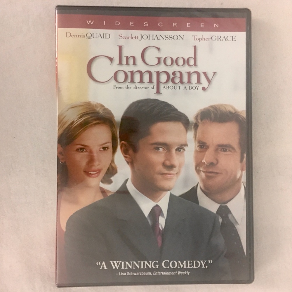 IN GOOD COMPANY DVD 2005 NEW, SEALED TOPHER GRACE SCARLETT JOHANSSON